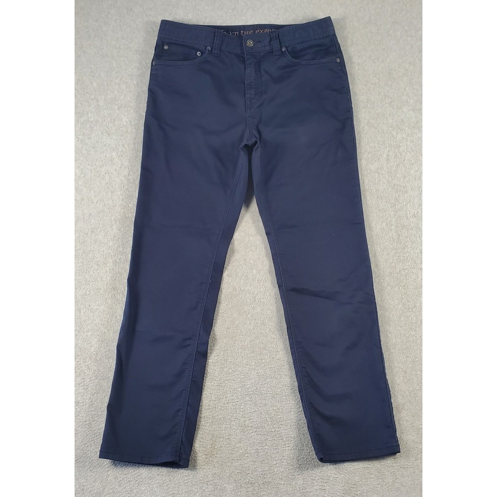 Prana Bridger Jeans Men's 32x30 Dark Blue Pants Slim Fit Stretch Denim M4BD30315